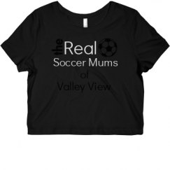 Ladies Slim Fit Crop Top Tee