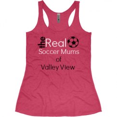 Ladies Slim Fit Super Soft Racerback Triblend Tank