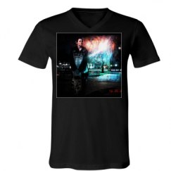Unisex V-Neck Jersey Tee