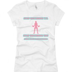 Ladies Slim Fit Basic Promo Jersey Tee
