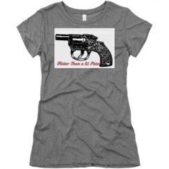 Ladies Slim Fit Super Soft Triblend Tee