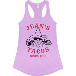 Ladies Slim Fit Racerback Tank Top