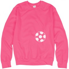 Unisex Neon Crewneck Sweatshirt