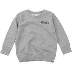Toddler Crewneck Basic Promo Sweatshirt