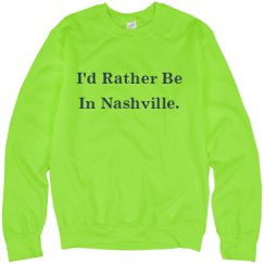 Unisex Neon Crewneck Sweatshirt