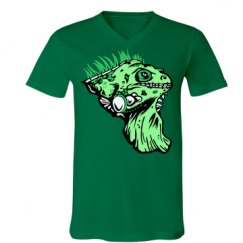 Unisex V-Neck Jersey Tee