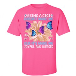 Unisex Ultra Cotton Safety Neon Crewneck Tee