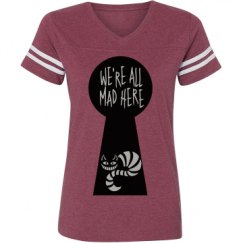 Ladies Relaxed Fit Vintage Sports Tee