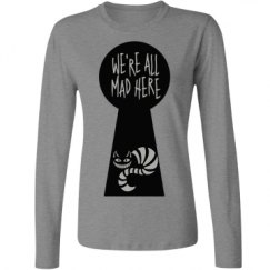 Ladies Relaxed Fit Basic Long Sleeve Tee