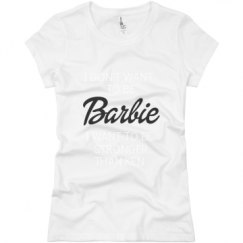 Ladies Slim Fit Basic Promo Jersey Tee