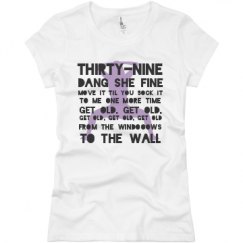 Ladies Slim Fit Basic Promo Jersey Tee