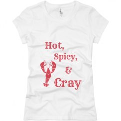 Ladies Slim Fit Basic Promo Jersey Tee