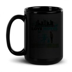 15oz Black Glossy Mug