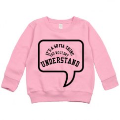 Toddler Crewneck Basic Promo Sweatshirt