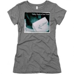 Ladies Slim Fit Super Soft Triblend Tee