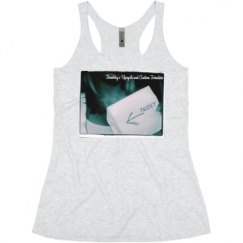 Ladies Slim Fit Super Soft Racerback Triblend Tank