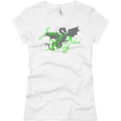 Ladies Slim Fit Basic Promo Jersey Tee