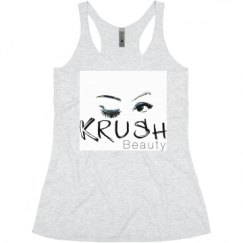 Ladies Slim Fit Super Soft Racerback Triblend Tank