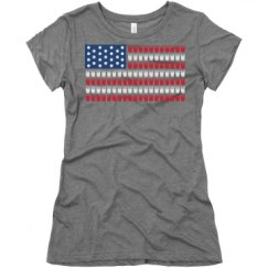 Ladies Slim Fit Super Soft Triblend Tee