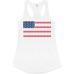 Ladies Slim Fit Racerback Tank Top