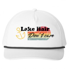 Snapback Five-Panel Rope Hat