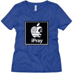 Ladies Relaxed Fit V-Neck Tee