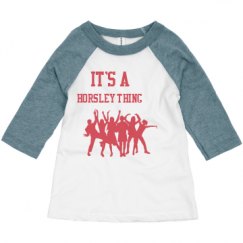 Toddler 3/4 Sleeve Raglan Tee