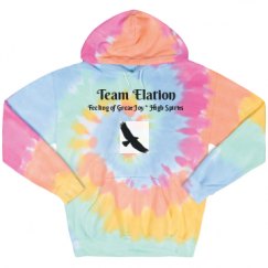 Unisex Tie-Dye Fleece Hoodie