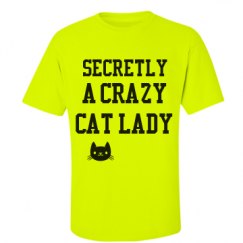 Unisex Ultra Cotton Safety Neon Crewneck Tee