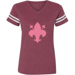 Ladies Relaxed Fit Vintage Sports Tee