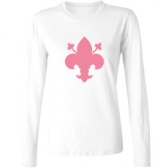 Ladies Relaxed Fit Basic Long Sleeve Tee