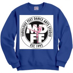 Unisex Film and Foil Crewneck Sweatshirt