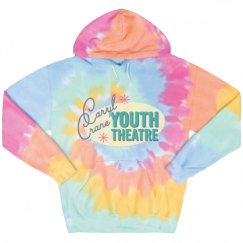 Unisex Tie-Dye Fleece Hoodie