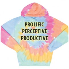 Unisex Tie-Dye Fleece Hoodie