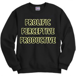 Unisex Film and Foil Crewneck Sweatshirt