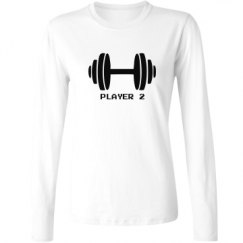 Ladies Relaxed Fit Basic Long Sleeve Tee