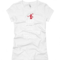 Ladies Slim Fit Basic Promo Jersey Tee