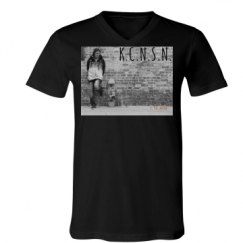 Unisex V-Neck Jersey Tee