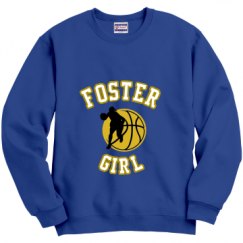 Unisex Film and Foil Crewneck Sweatshirt