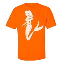 Unisex Ultra Cotton Safety Neon Crewneck Tee