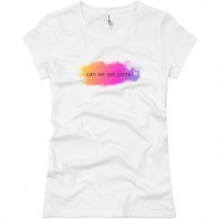 Ladies Slim Fit Basic Promo Jersey Tee