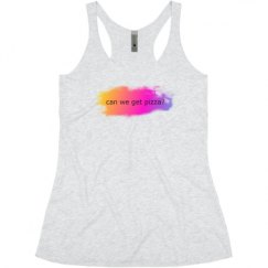 Ladies Slim Fit Super Soft Racerback Triblend Tank
