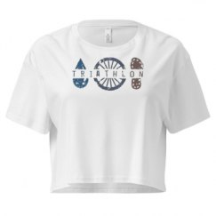 Ladies Festival Cali Crop Top Tee