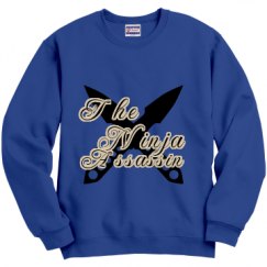 Unisex Film and Foil Crewneck Sweatshirt