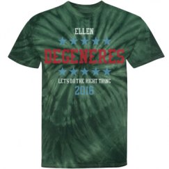 Unisex Tie-Dye Cyclone Pinwheel Tee