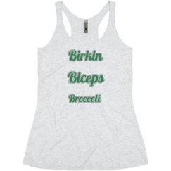 Ladies Slim Fit Super Soft Racerback Triblend Tank