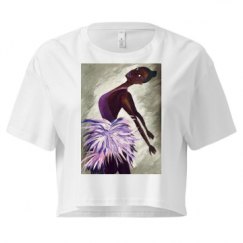 Ladies Festival Cali Crop Top Tee