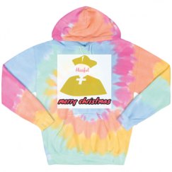 Unisex Tie-Dye Fleece Hoodie