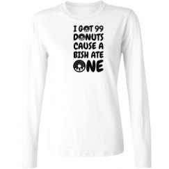 Ladies Relaxed Fit Basic Long Sleeve Tee