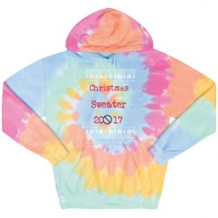 Unisex Tie-Dye Fleece Hoodie